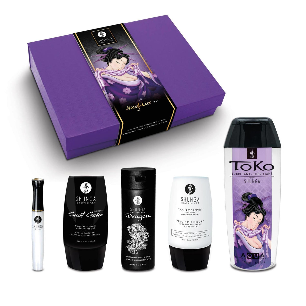 3-Zestaw afrodyzjaków Shunga Naughtier Kit-3