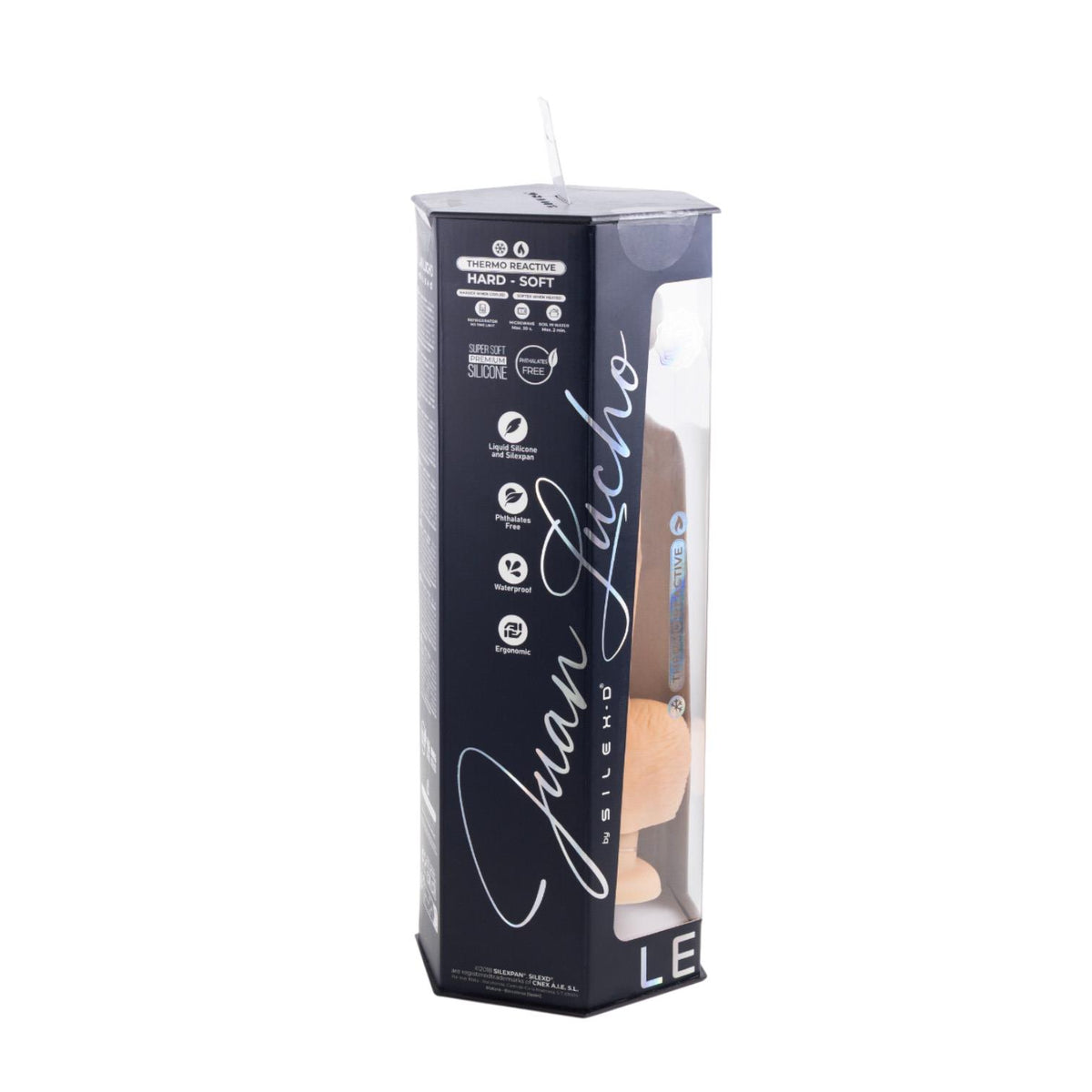 4-Dildo realistyczne Silexd Juan Lucho cieliste 23 cm-4