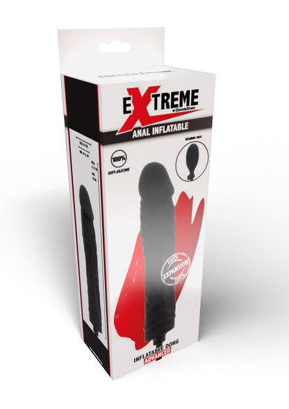 4-Dildo analne nadmuchiwane Hidden Desire silikonowe 21 cm-4