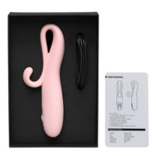 1-Stymulator łechtaczki INTY Toys Flare silikonowy różowy USB-1