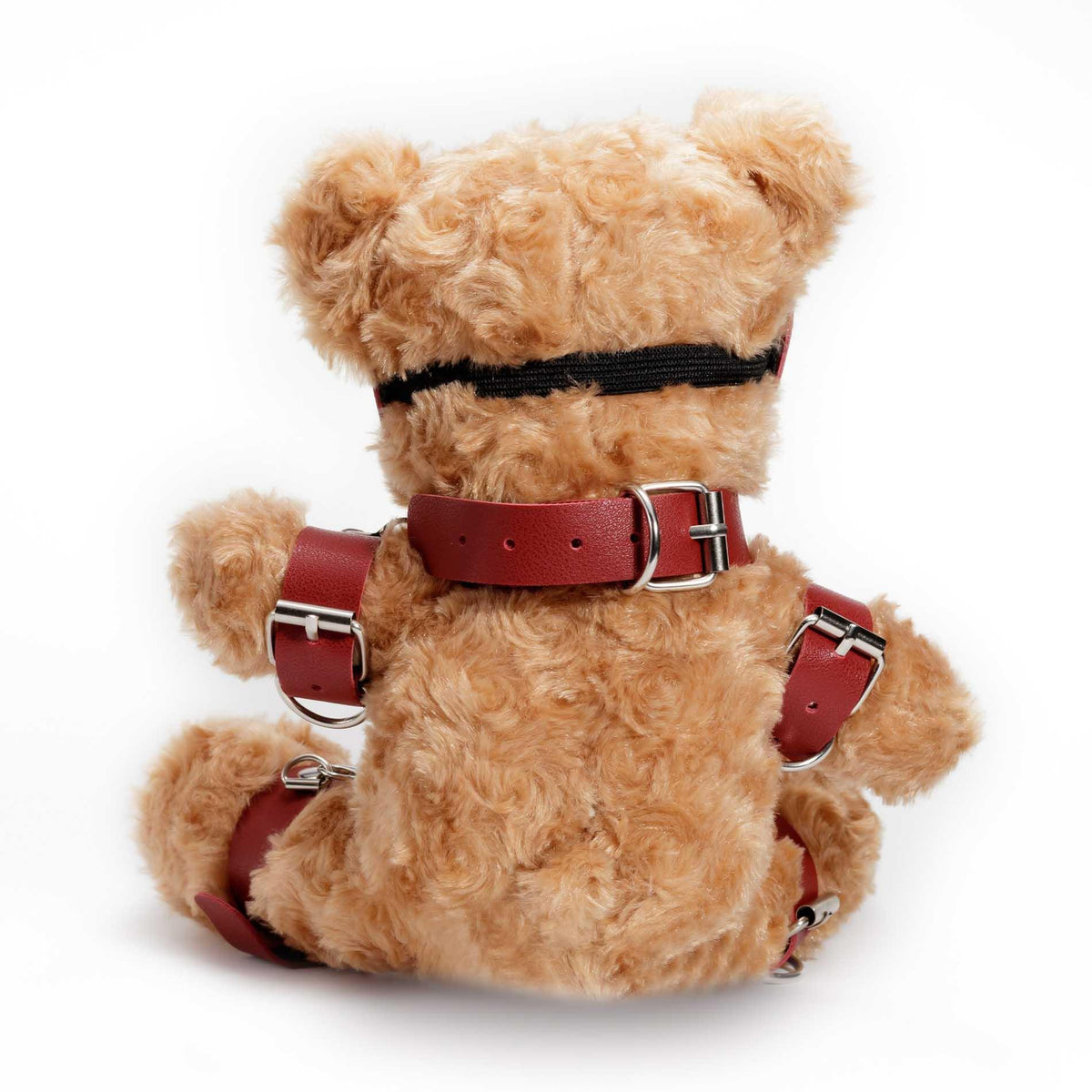 4-Miś bondage Crushito Crushious czerwony 31 cm-4