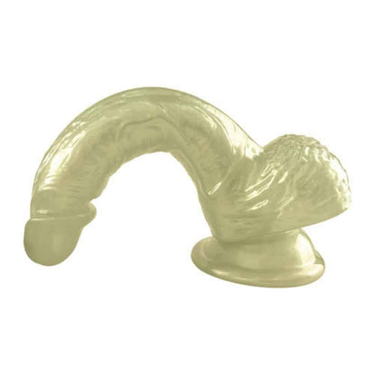 3-Dildo żelowe perłowe Pearl złote 20,5 cm-3