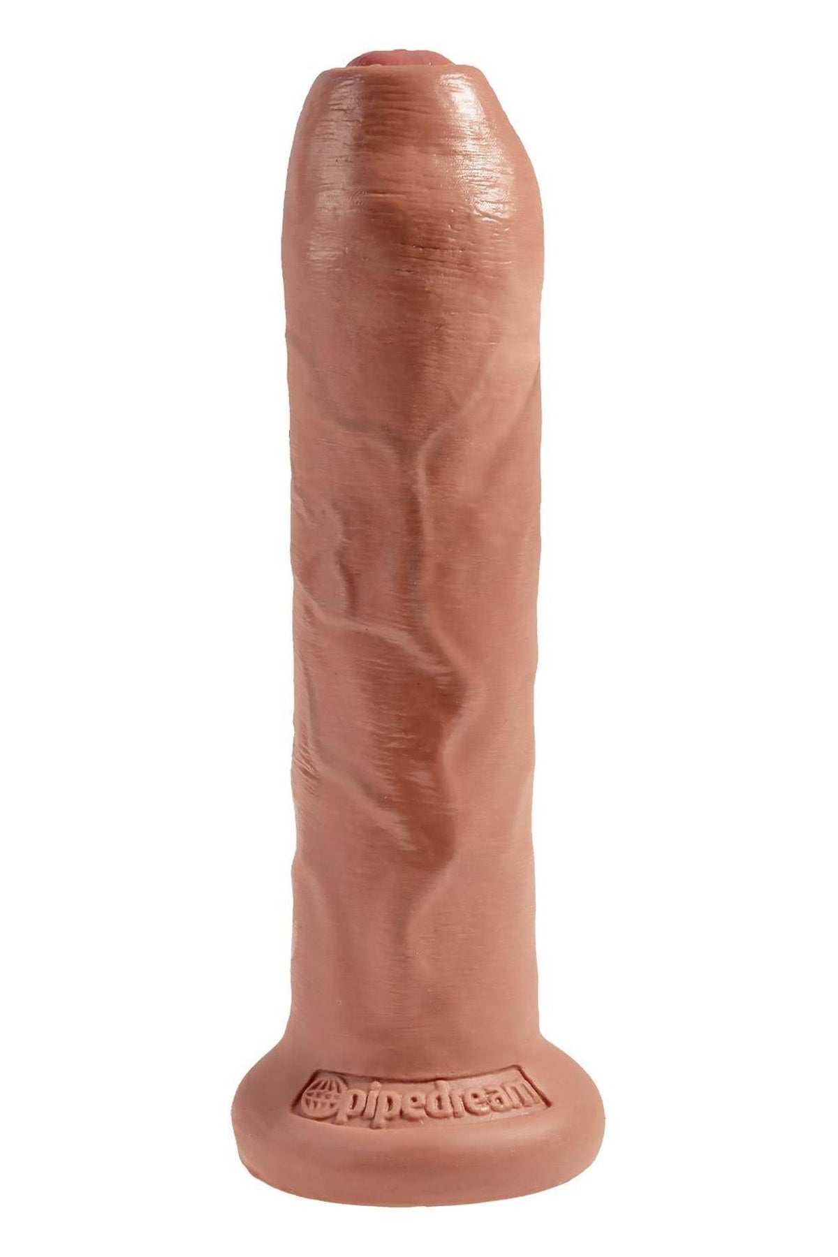 4-Dildo realistyczne King Cock nieobritzane 18 cm opalony-4