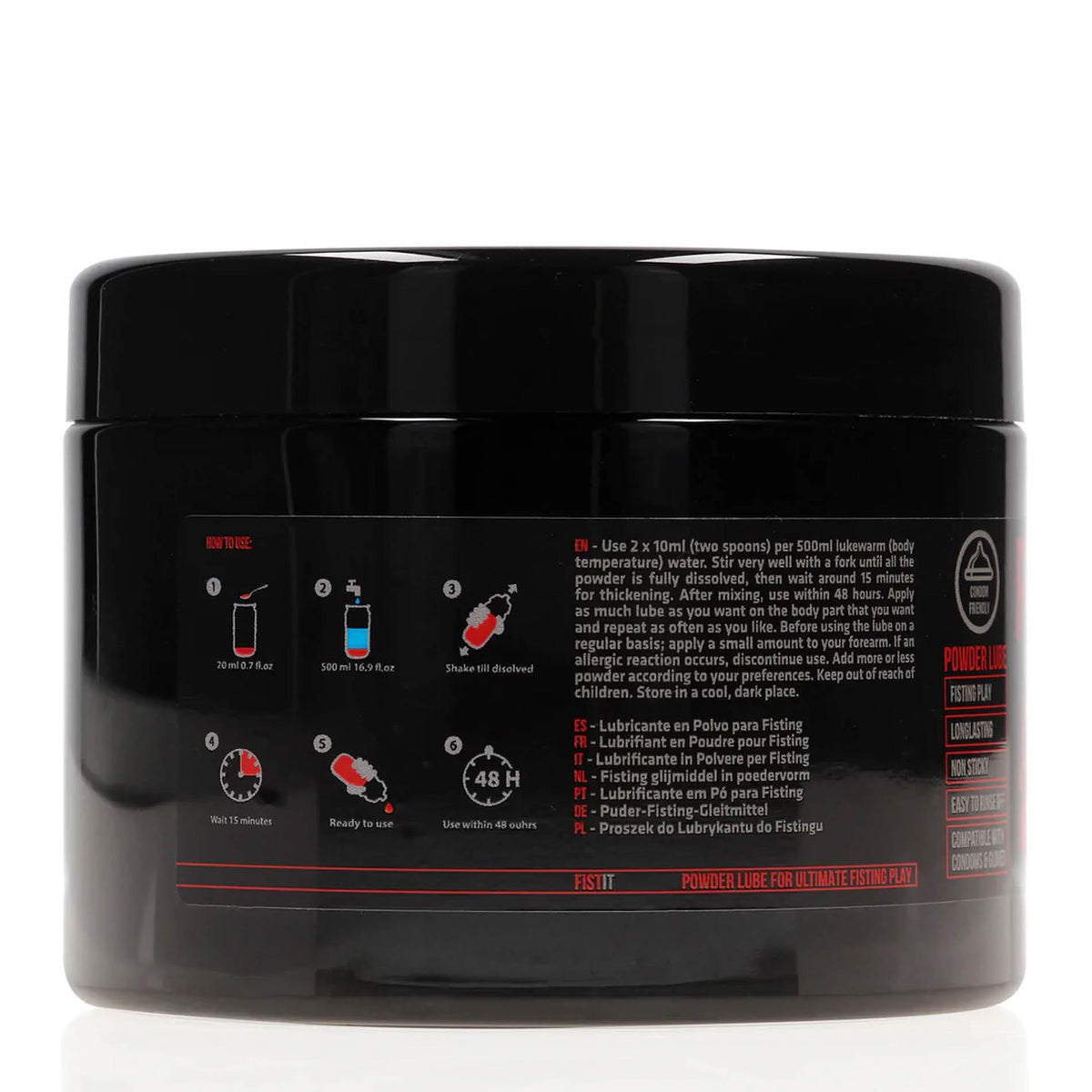 5-Lubrykant w proszku Fist It do mieszania z wodą 460 g-5
