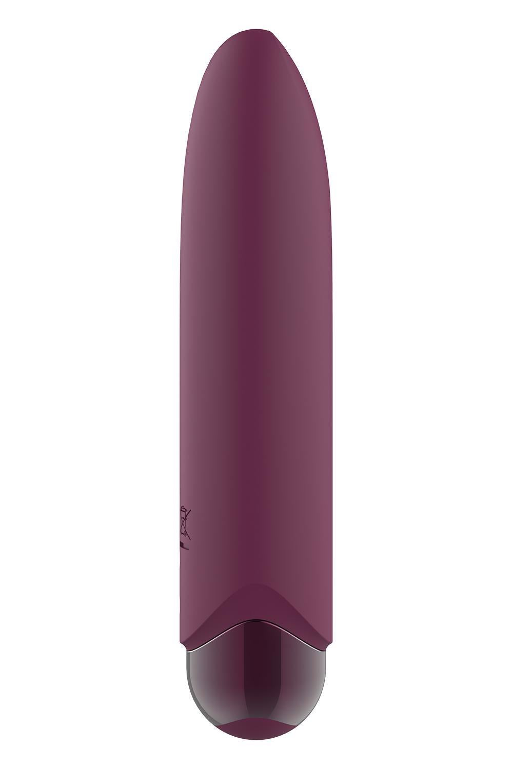 2-Wibrator mini Glam Strong silikonowy USB 10,5 cm-2