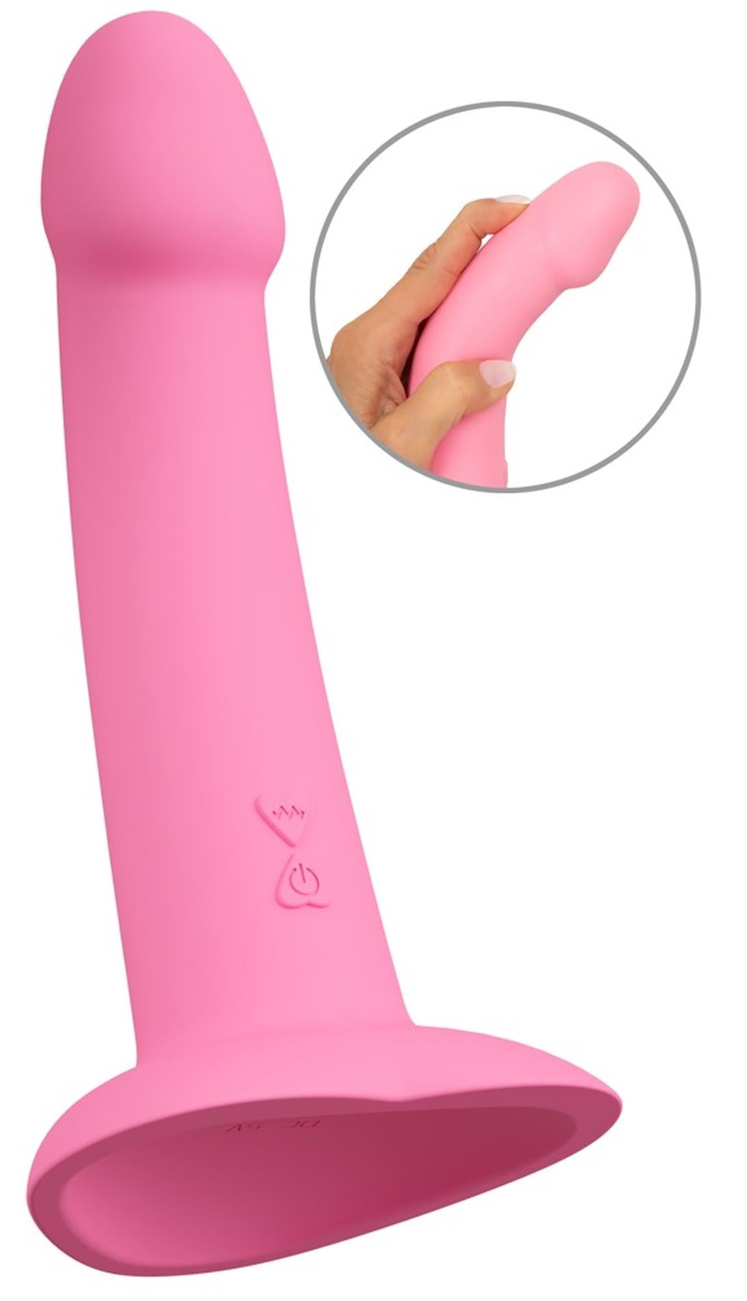 1-Wibrator punktu G You2Toys Heart Guy różowy silikonowy USB-1