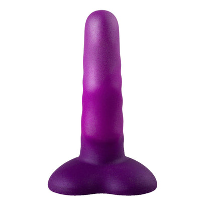 2-Dildo silikonowe Flow Unicorn Mini fioletowe-2