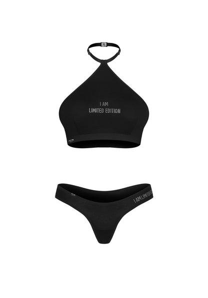 2-Zmysłowy komplet bielizny Obsessive Me Origine czarny S/M-2