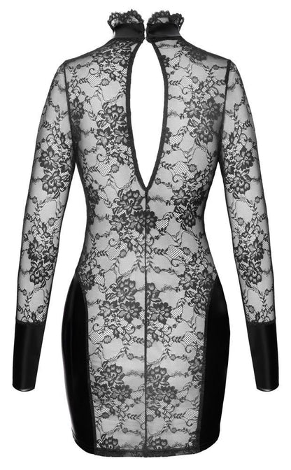 3-Noir Dress collar S-3