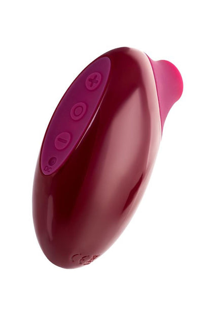 7-Stymulator próżniowy Myrty bordowy USB 9,8 cm-7