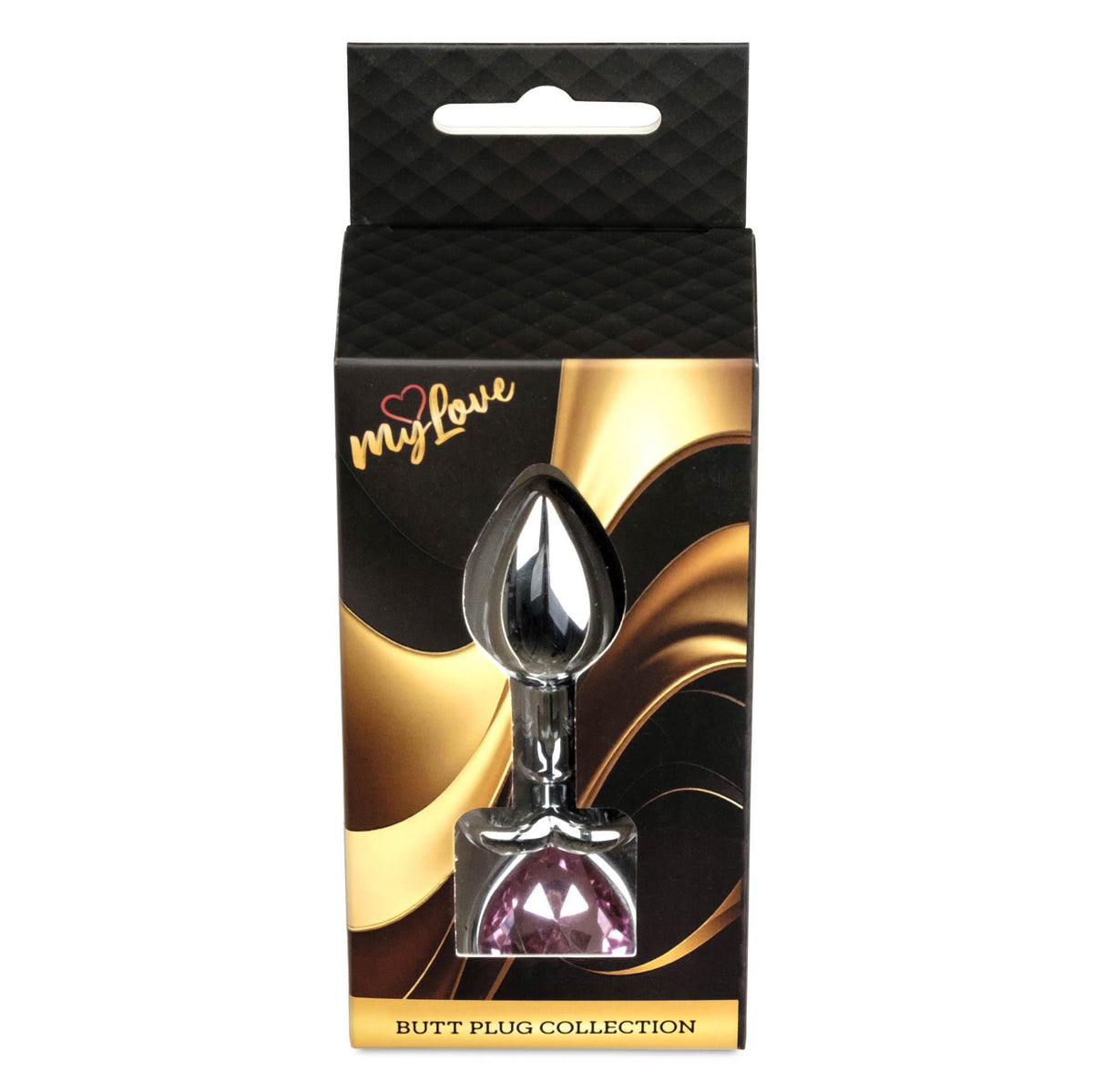 1-Biżuteria analna srebrne serce MyLove Toys 7 cm-1