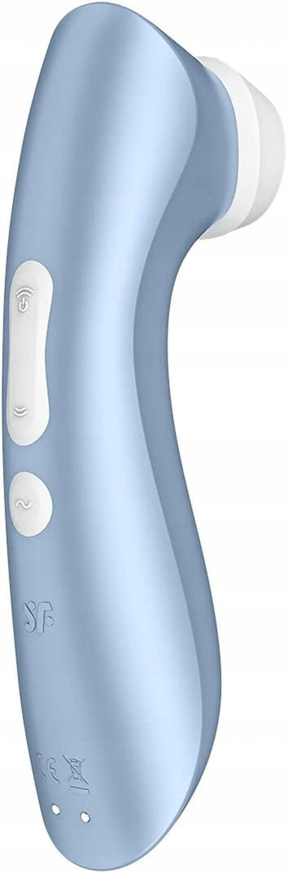 5-Bezdotykowy stymulator łechtaczki Satisfyer Pro 2+ niebieski USB-5