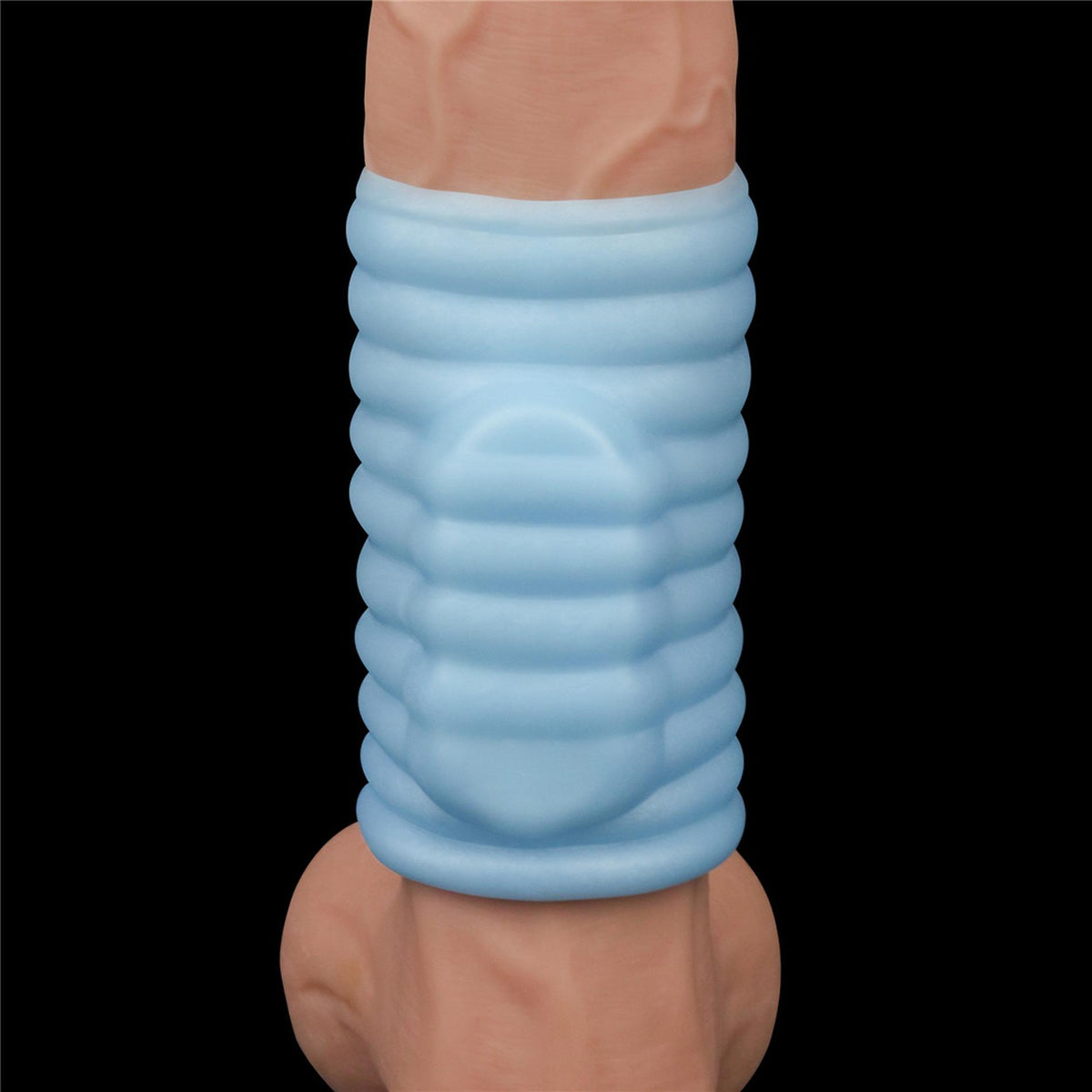 3-Vibrating Wave Knights Ring (Blue)-3