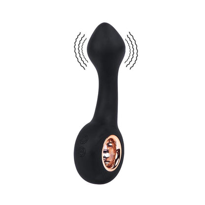 5-Wibrujący korek analny Fantasy 14 cm USB-5