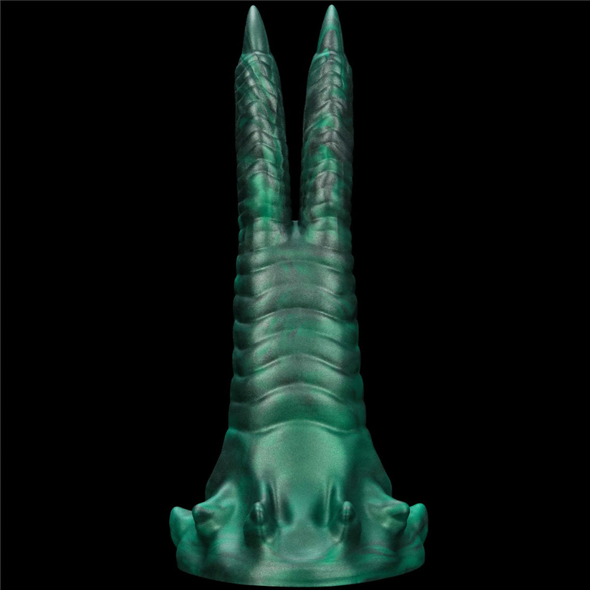 1-Dildo wibrujące podwójne pazury silikonowe Lovetoy 19 cm-1
