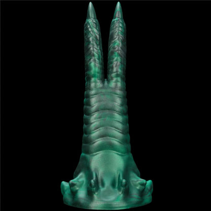 1-Dildo wibrujące podwójne pazury silikonowe Lovetoy 19 cm-1