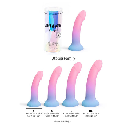 2-Dildo realistyczne silikonowe Love to Love Dildolls Utopia S 15 cm-2