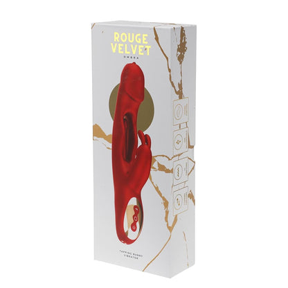 4-Wibrator króliczek Rouge Velvet silikonowy USB 10 trybów-4