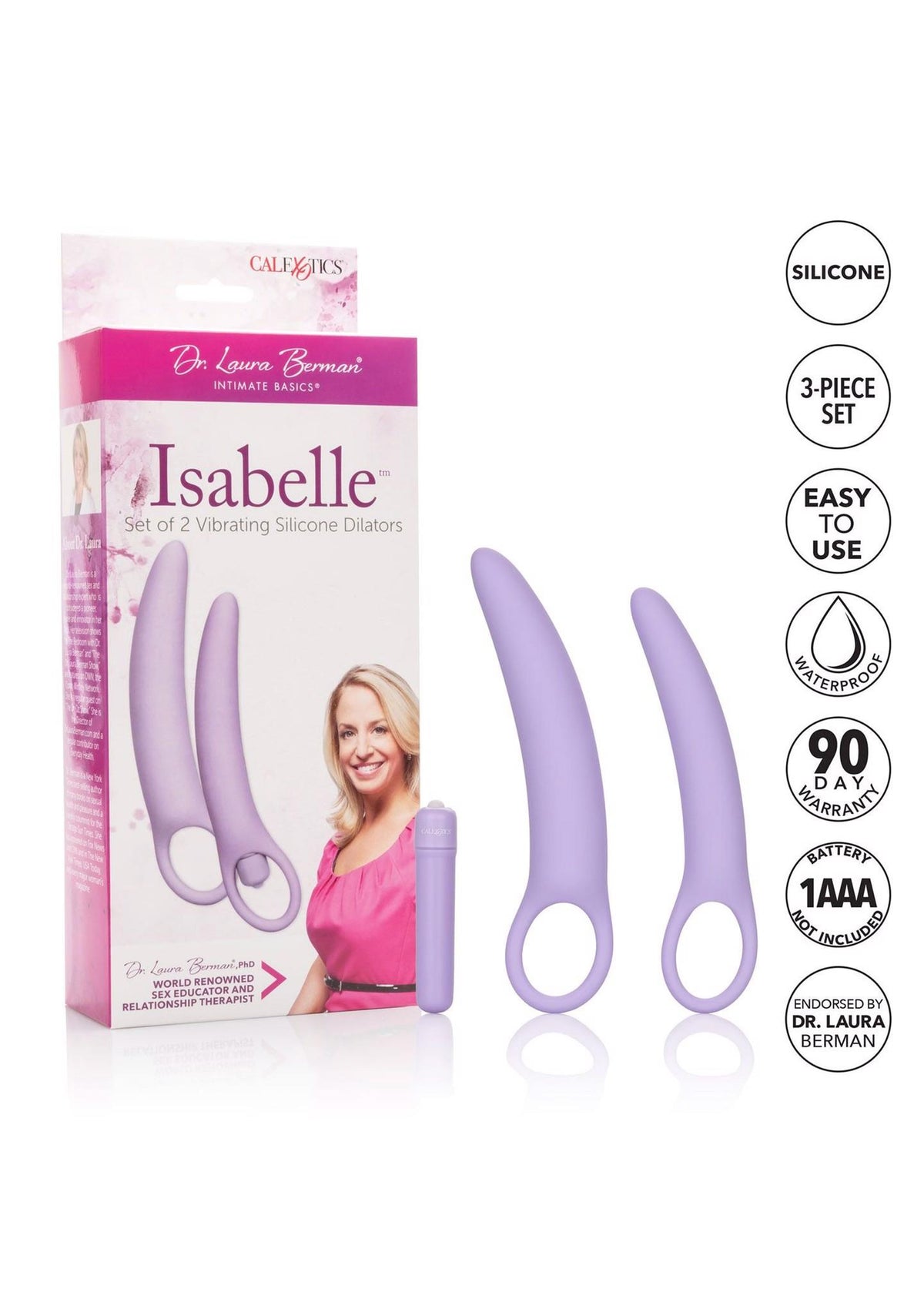 5-Isabelle Set of 2 Dilators Purple-5
