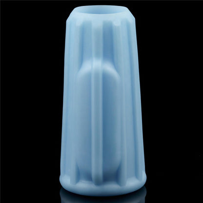 10-Wibrujący pierścień rycerza powiększający Lovetoy 10 cm-10