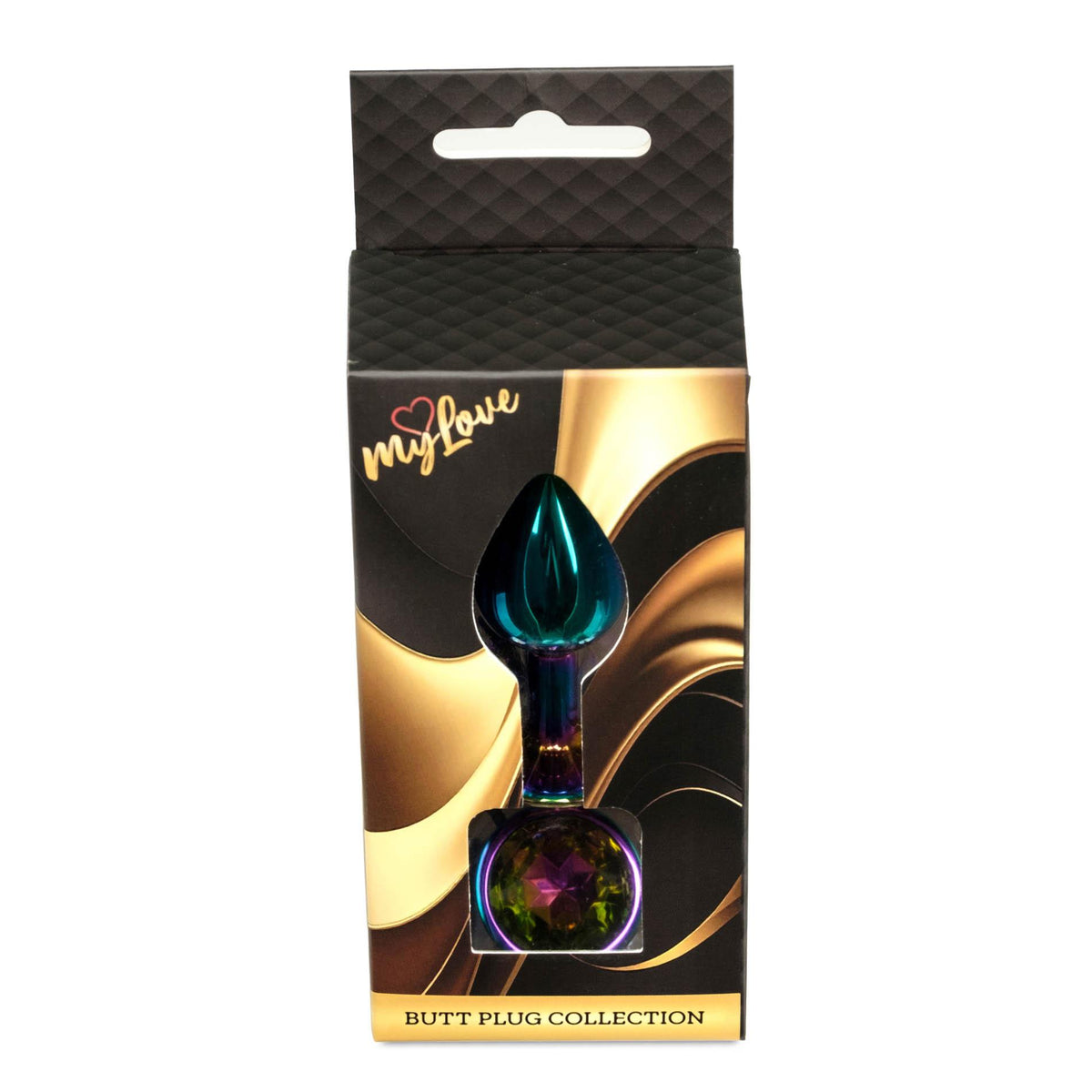 5-Korek analny ze stali nierdzewnej z diamencikiem MyLove Toys 7 cm-5