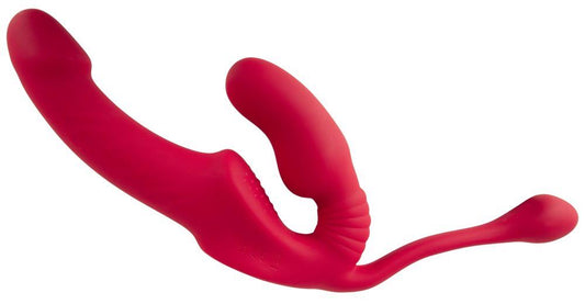 2-Wibrator strap on potrójny You2Toys USB 23 cm-2