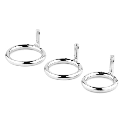 6-Stalowa spiralna klatka na penisa B Series HeavyFun 7,7 cm-6