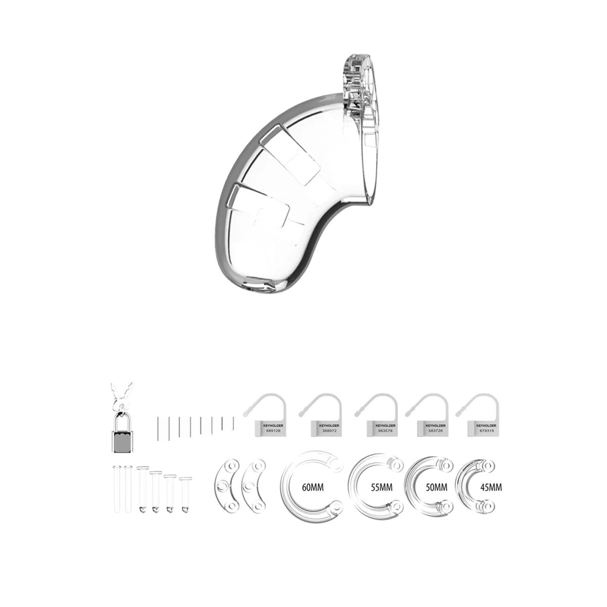 3-Klatka cnoty ManCage Model 13 poliwęglan 6,5 cm-3