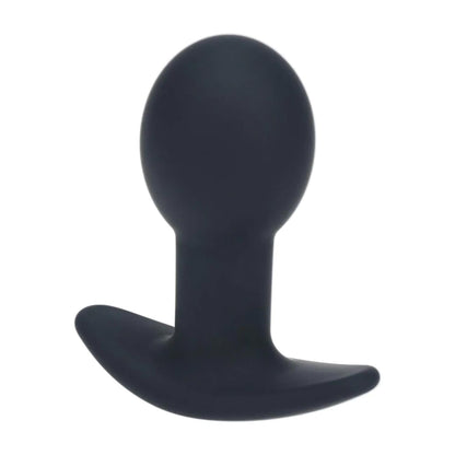 9-Korek analny wibrujący silikonowy Single Bulb Levelz czarny 9cm-9
