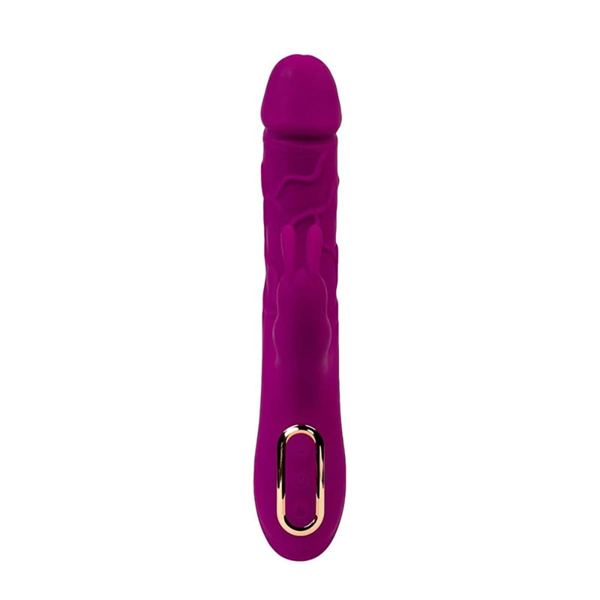 4-Wibrator króliczek silikonowy Fantasy z grzaniem 10 trybów USB 22 cm-4