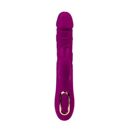 4-Wibrator króliczek silikonowy Fantasy z grzaniem 10 trybów USB 22 cm-4