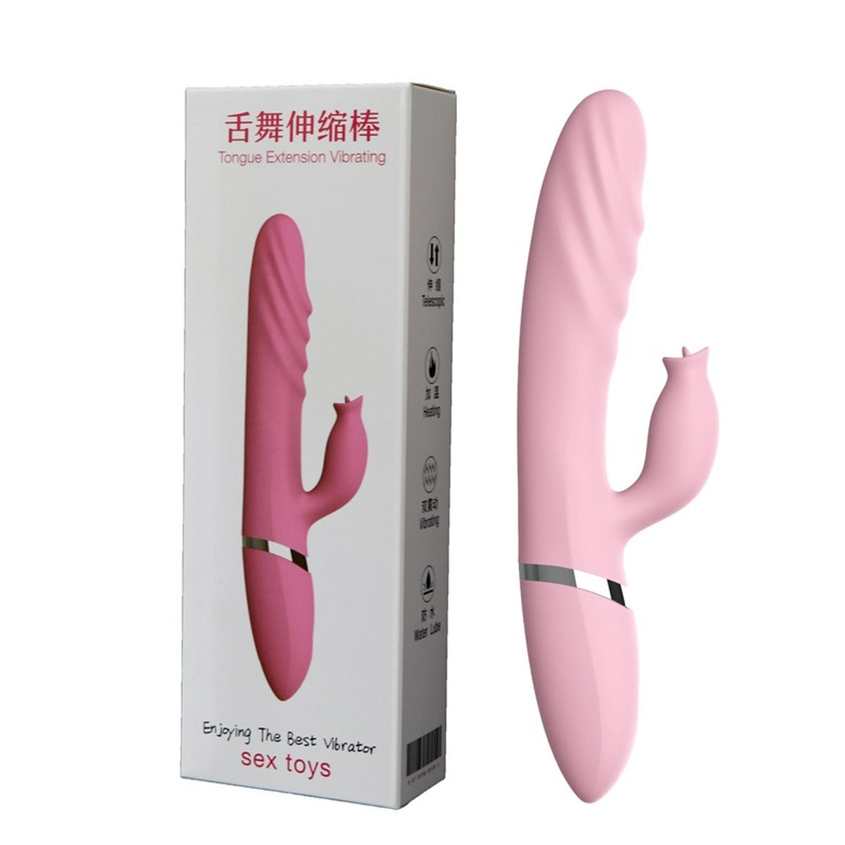 4-Wibrator-Tongue Extension Vibrating, USB - Heating-4