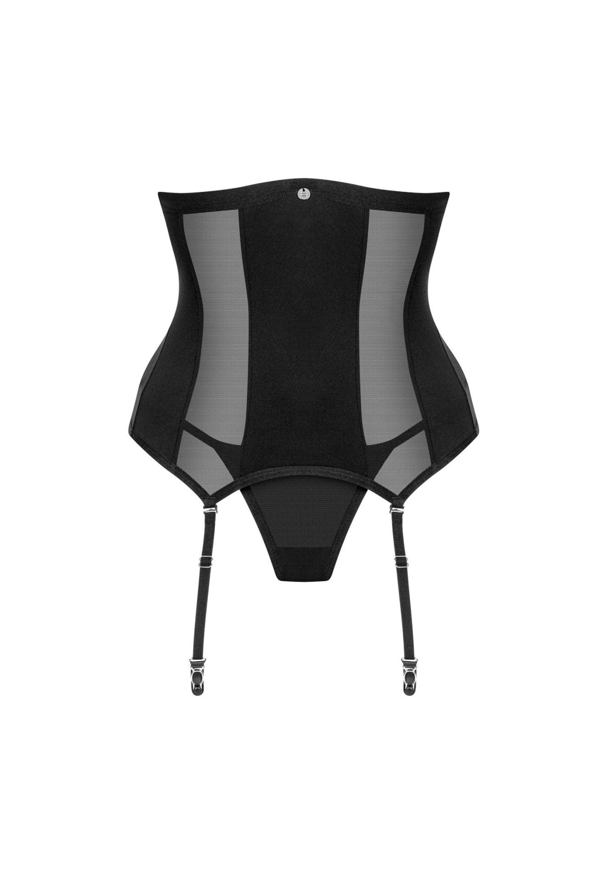 3-Gorset i stringi Chic Amoria Obsessive czarne XS/S-3