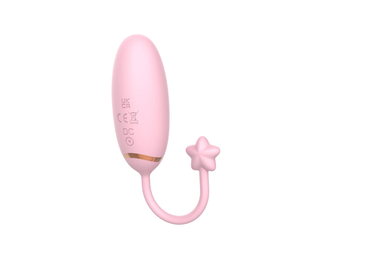 3-Jajko wibrujące z aplikacją B Series Cute silikonowe 8 cm-3