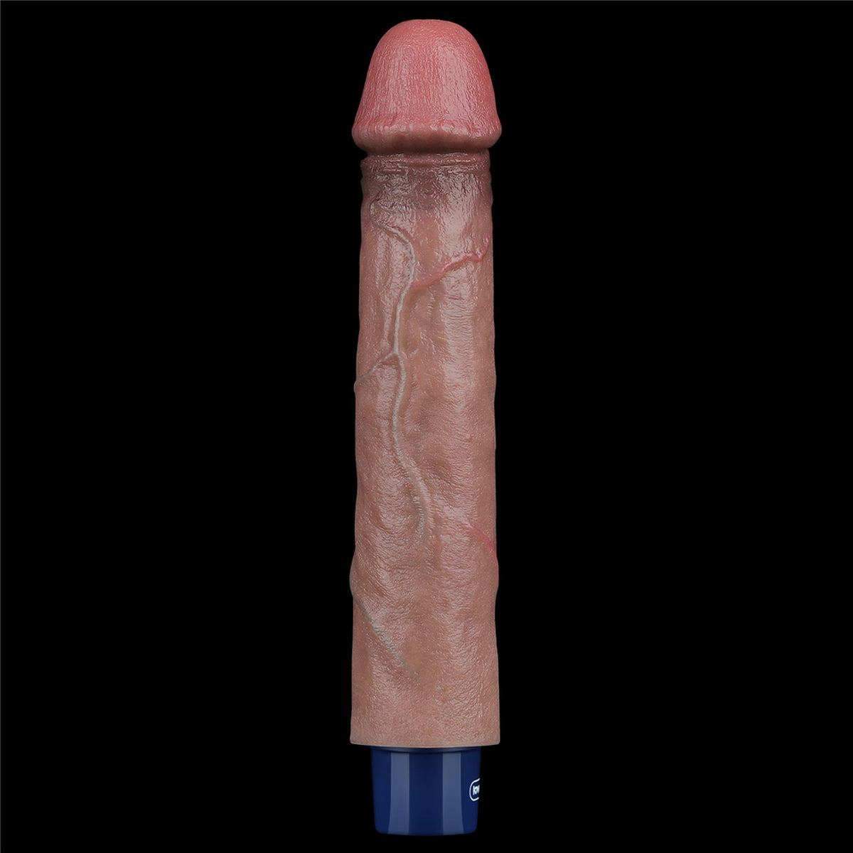 3-9" REAL SOFTEE Rechargeable Silicone Vibrating Dildo-3
