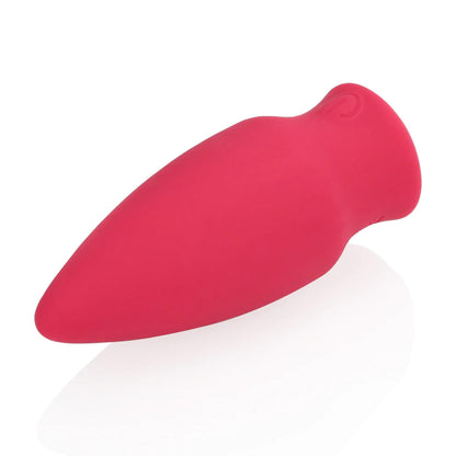 2-Wibrator stożkowy bullet Loveline silikonowy czerwony 7,7 cm-2