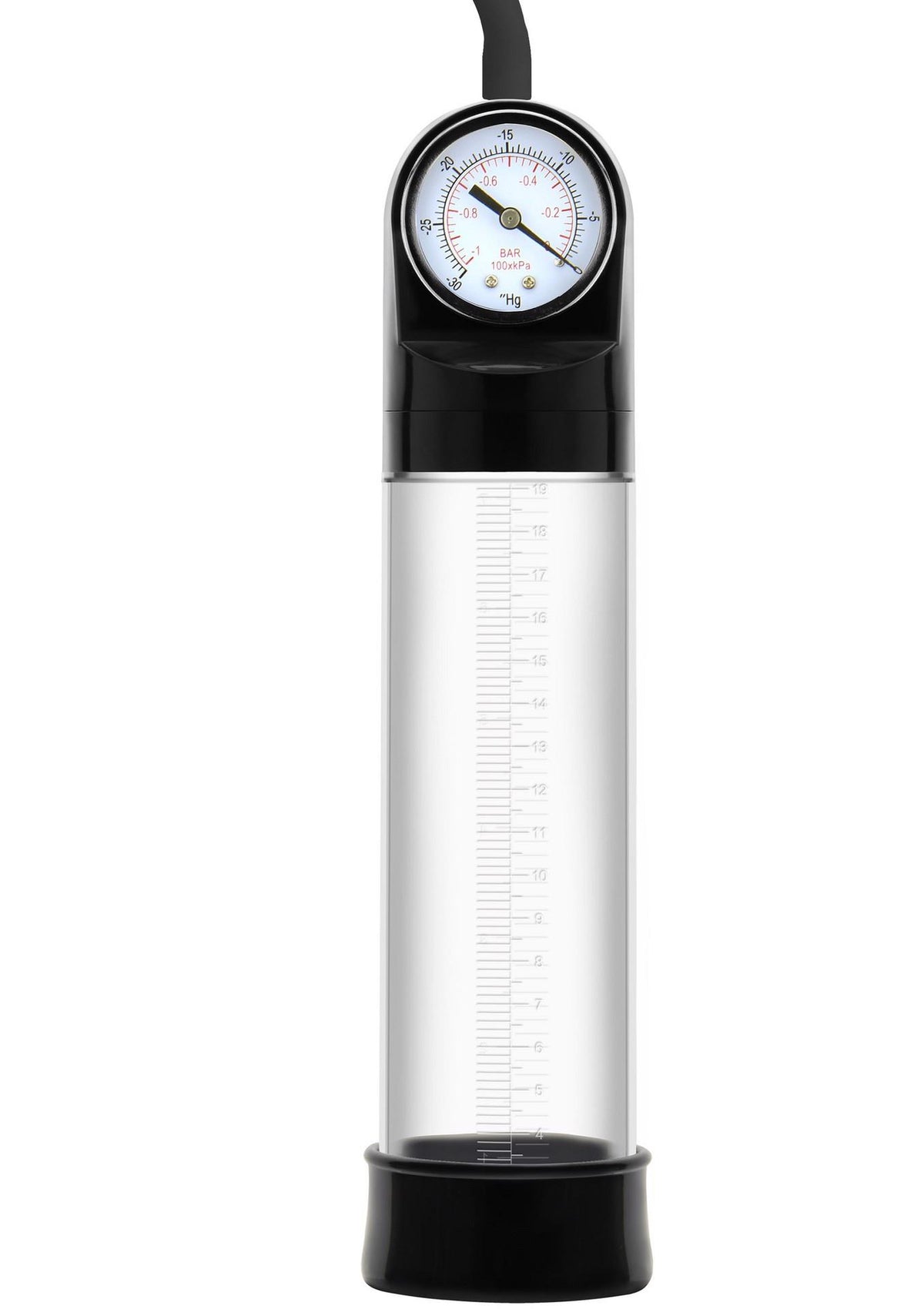 1-Pompka do penisa Pro Pressure Pump Hidden Desire czarna 30 cm-1