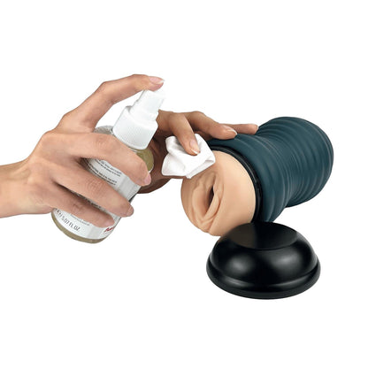 3-Masturbator Adrien Lastic Siltex Ultra M01 turkusowy 19 cm-3