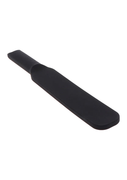 3-Packa BDSM silikonowa Hidden Desire z kolcami czarna 31 cm-3