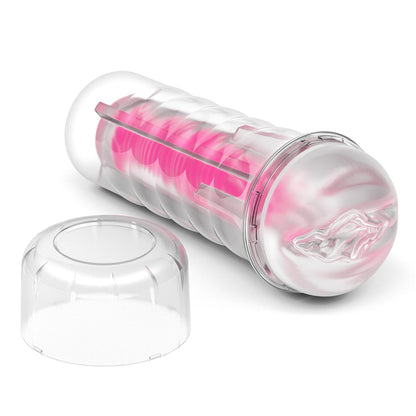 2-8.5'' Lumino Play Masturbator - Pink Glow-2