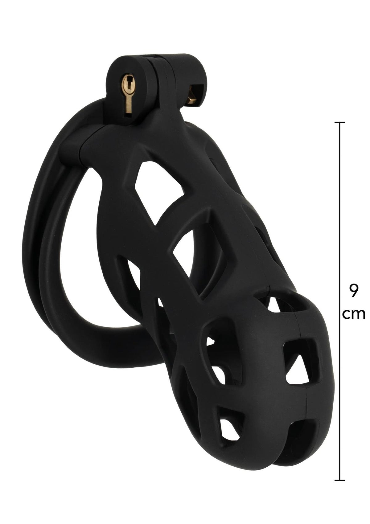 2-Klatka na penisa Penis Prison Hidden Desire czarna 11 cm-2
