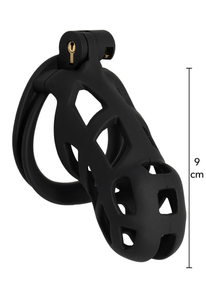 2-Klatka na penisa Penis Prison Hidden Desire czarna 11 cm-2