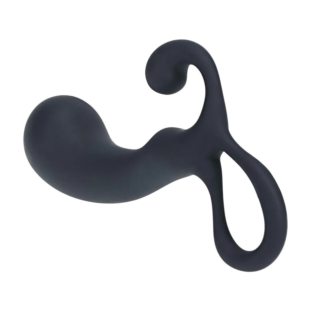 3-Masażer prostaty silikonowy Levelz S czarny 11 cm-3