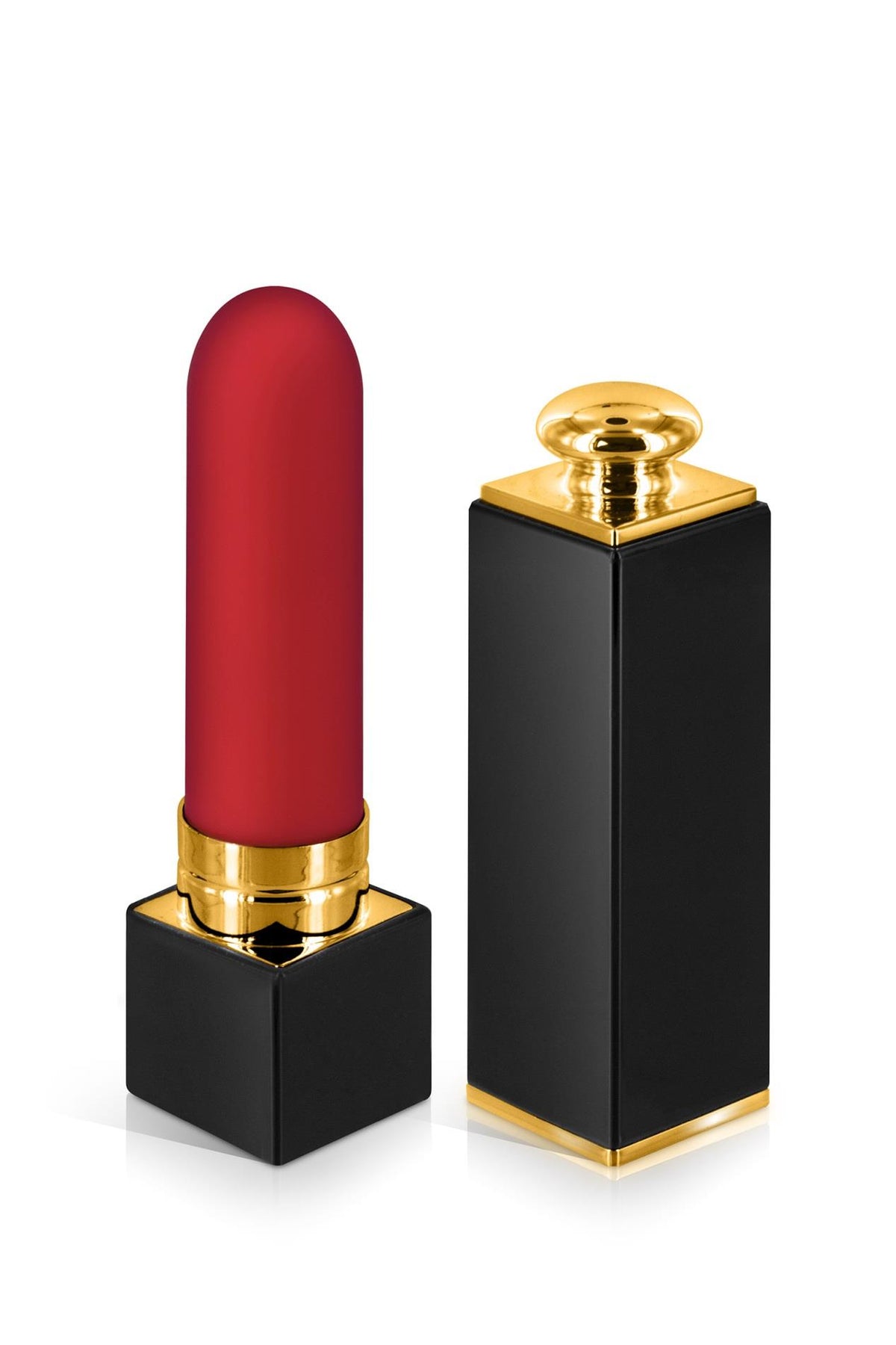 1-Mini wibrator szminkowy Black Empire Mylady USB silikonowy czarny-1