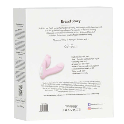 1-Wibrator silikonowy z podgrzewaniem app i funkcją palca Fox 14 cm-1