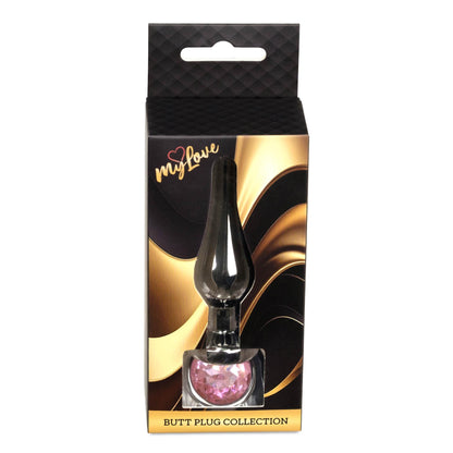 3-Biżuteria analna srebrna Rose MyLove Toys 9,5 cm-3