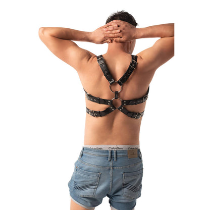 5-Regulowany harness na klatkę piersiową Fantasy PU-5