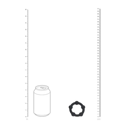 4-Pierścień erekcyjny silikonowy koralikowy Levelz S 3cm czarny-4
