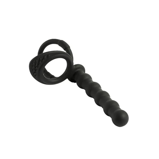 2-Strapon dildo silikonowe Fantasy do podwójnej penetracji 13,5 cm-2