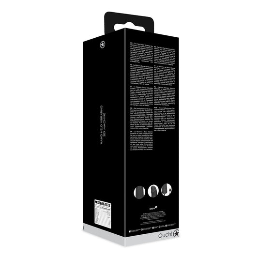 1-Hand Held Vibrating Sex Machine - Black-1